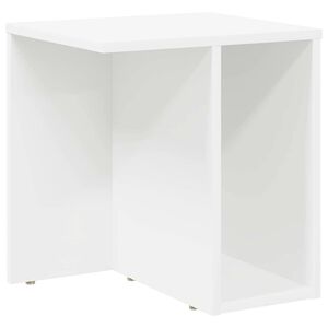 vidaXL V&eacute;gasztal Feh&eacute;r 37 x 32 x 40 cm Szerelt Fa