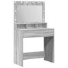 vidaXL &Ouml;lt&ouml;zk&ouml;dőasztal Sz&uuml;rke Sonoma 78,5 x 41 x 135 cm Szerelt Fa