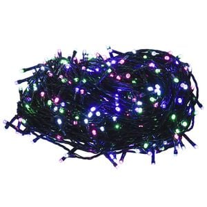vidaXL sz&iacute;nes pasztell f&eacute;nyű PVC LED-f&uuml;z&eacute;r 150 LED-el 15 m