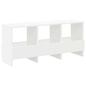 vidaXL Magazin &aacute;llv&aacute;ny Feh&eacute;r 102 x 30 x 45 cm