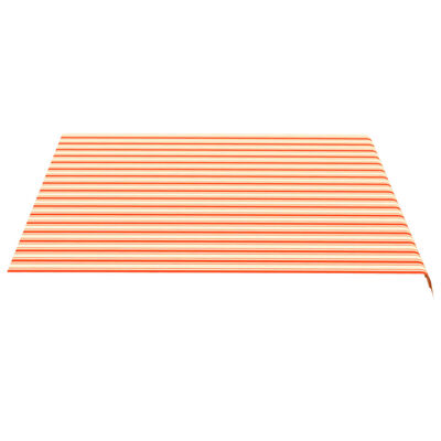 vidaXL sárga és narancssárga csere napellenző ponyva 4 x 3,5 m