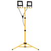 vidaXL hideg feh&eacute;r f&eacute;nyű h&aacute;roml&aacute;b&uacute; LED-es reflektor 2 x 50 W