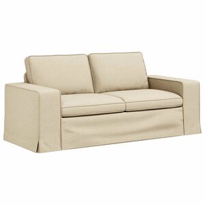 vidaXL Kanap&eacute; Kr&eacute;m 182 x 80 x 82 cm sz&ouml;vet
