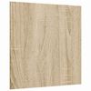 vidaXL Dekor Panelek 12 pcs Sonoma t&ouml;lgy 30 x 30 x 0.27 cm Faanyag
