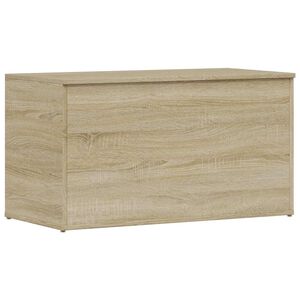vidaXL sonoma t&ouml;lgy sz&iacute;nű szerelt fa t&aacute;rol&oacute;l&aacute;da 84 x 42 x 46 cm
