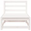 vidaXL fehér tömör duglászfenyő karfa nélküli kerti kanapé 70x70x67 cm
