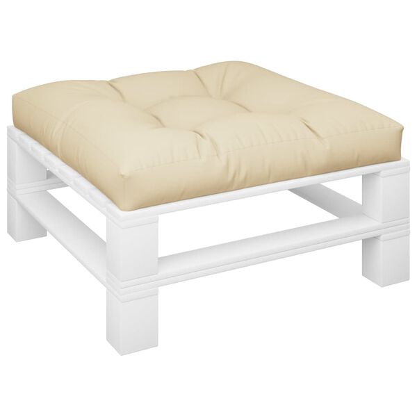 vidaXL b&eacute;zs raklapkanap&eacute;-p&aacute;rna 70 x 70 x 12 cm