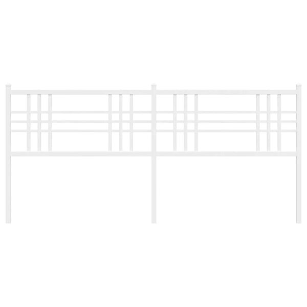 vidaXL feh&eacute;r f&eacute;m csere fejt&aacute;mla 180 cm