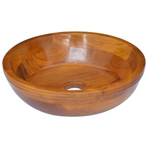 vidaXL t&ouml;m&ouml;r tikfa mosd&oacute;kagyl&oacute; 40 x 10 cm