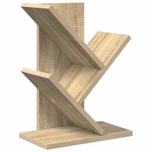 vidaXL Faszerkezet K&ouml;nyvespolc 3-Szintes 30 x 18 x 40 cm Szerelt Fa