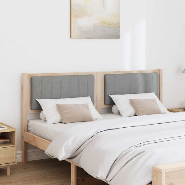 vidaXL K&aacute;rpitozott fejt&aacute;mla fejt&aacute;ml&aacute;val Barna 150 cm T&ouml;m&ouml;r fenyőfa