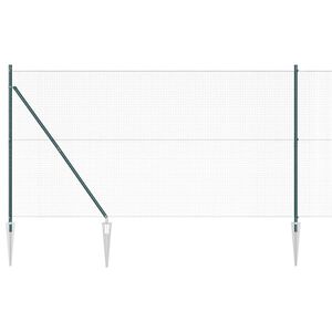 vidaXL Hevederes dr&oacute;tker&iacute;t&eacute;s t&uuml;sk&eacute;kkel 10 x 1,4 m PVC-bevonatos Ac&eacute;l