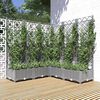 vidaXL vil&aacute;gossz&uuml;rke PP r&aacute;csos kerti &uuml;ltetől&aacute;da 120 x 120 x 121,5 cm