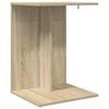vidaXL Oldal asztal Sonoma t&ouml;lgy 45 x 40 x 62,5 cm Szerelt Fa