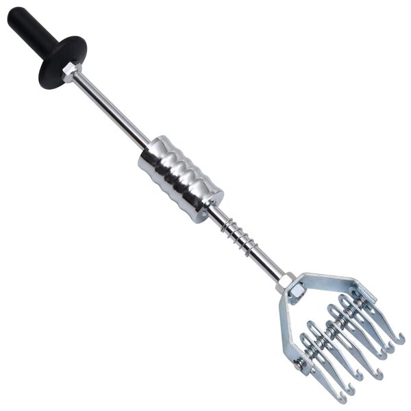 vidaXL többkörmös szénacél csúszókalapács 65 cm