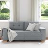 vidaXL vil&aacute;gossz&uuml;rke sz&ouml;vet loveseat kanap&eacute; 180x77x82 cm