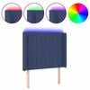 vidaXL k&eacute;k sz&ouml;vet LED-es fejt&aacute;mla 103x16x118/128 cm