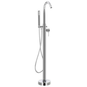 vidaXL szabadon &aacute;ll&oacute; rozsdamentes ac&eacute;l k&aacute;dt&ouml;ltő csaptelep 118,5 cm