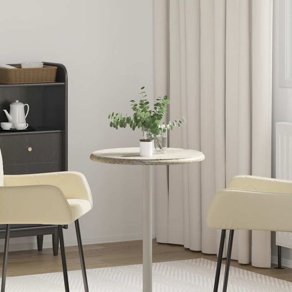 vidaXL sz&uuml;rke m&aacute;rv&aacute;ny asztallap &Oslash;50 x 2,5 cm