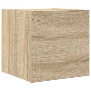 vidaXL sonoma t&ouml;lgy falra szerelhető TV-szekr&eacute;ny 30,5x30x30 cm
