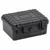 vidaXL fekete PP hordozhat&oacute; rep&uuml;lős tok 24 x 19 x 11 cm