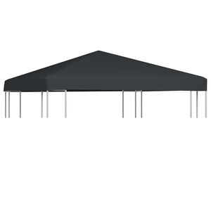 vidaXL sz&uuml;rke pavilon tetőponyva 310 g/m&sup2;, 3 x 3 m