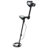 vidaXL LCD-kijelzős f&eacute;mdetektor 24 cm keres&eacute;si m&eacute;lys&eacute;ggel