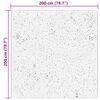 vidaXL HUARTE b&eacute;zs r&ouml;vid sz&aacute;l&uacute; puha &eacute;s moshat&oacute; szőnyeg 200 x 200 cm