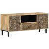 vidaXL t&ouml;m&ouml;r mang&oacute;fa TV-szekr&eacute;ny 105 x 33 x 46 cm