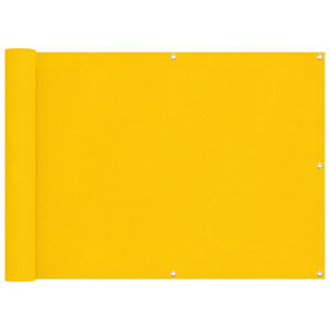 vidaXL Erk&eacute;ly Sz&uacute;nyogh&aacute;l&oacute; S&aacute;rga 75 x 200 cm PU bevonatos oxford alu