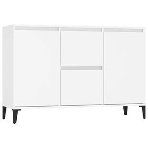 vidaXL feh&eacute;r szerelt fa t&aacute;lal&oacute;szekr&eacute;ny 102 x 35 x 70 cm
