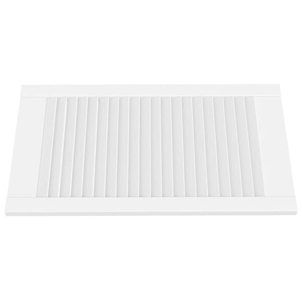 vidaXL fehér tömör fenyőfa lamellás szekrényajtó 69 x 39,4 cm