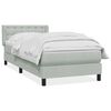 vidaXL vil&aacute;gossz&uuml;rke b&aacute;rsony rug&oacute;s &aacute;gy matraccal 100 x 210 cm