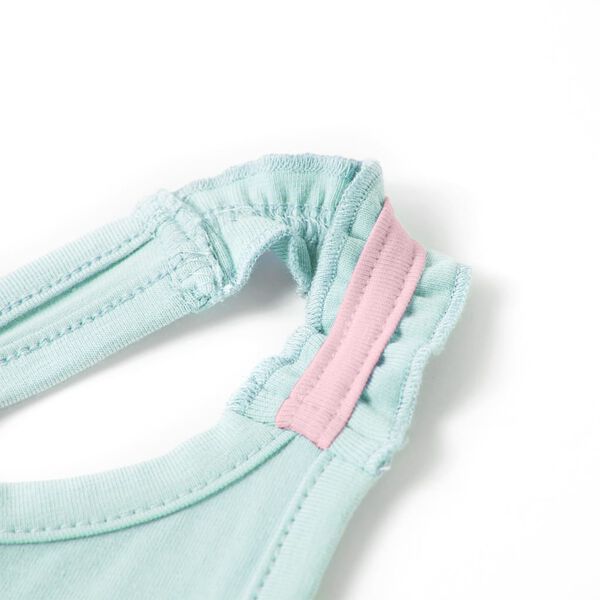 Vil&aacute;gosmenta sz&iacute;nű gyerek felső 116