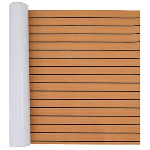 vidaXL Cs&oacute;nak Szőnyeg Barna &eacute;s Fekete 240 x 90 cm EVA