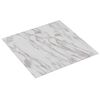 vidaXL &Ouml;ntapad&oacute;s Padl&oacute; Panelek Feh&eacute;r &eacute;s barna 30,5 x 30,5 cm 20 db PVC