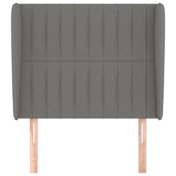 vidaXL s&ouml;t&eacute;tsz&uuml;rke sz&ouml;vet fejt&aacute;mla sz&aacute;rnyakkal 103 x 23 x 118/128 cm