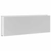 vidaXL Zuhany Niche Feh&eacute;r 90 x 30 x 9,5 cm Rozsdamentes ac&eacute;l