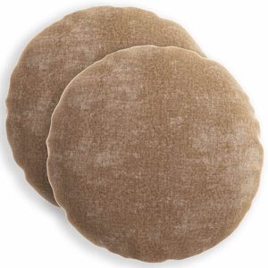 vidaXL P&aacute;rna huzat 2 db HEERLEN Barna &Oslash; 50 cm Chenille Sz&ouml;vet
