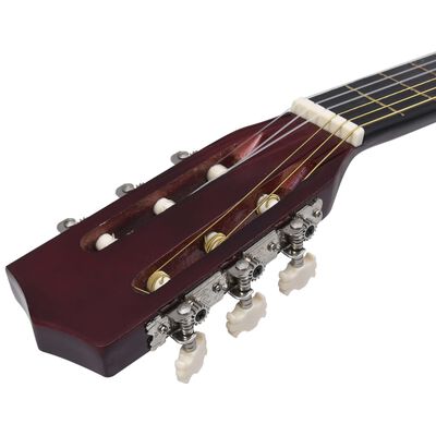 vidaXL klasszikus hársfa gitár kezdőknek 4/4 39"