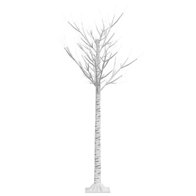 vidaXL 140 LED-es bel-/kültéri kék fűzfa karácsonyfa 1,5 m