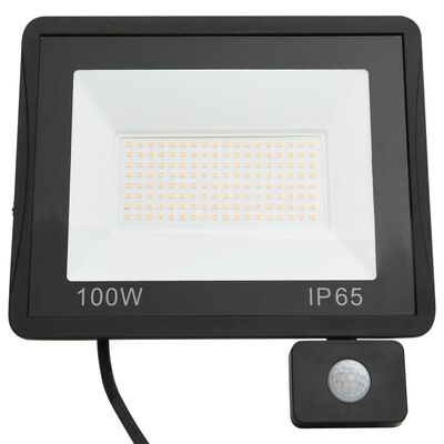 vidaXL meleg fehér fényű szenzoros LED-reflektor 100 W