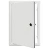 vidaXL Hozz&aacute;f&eacute;r&eacute;si panel Feh&eacute;r 33 x 23 x 3 cm Ac&eacute;l