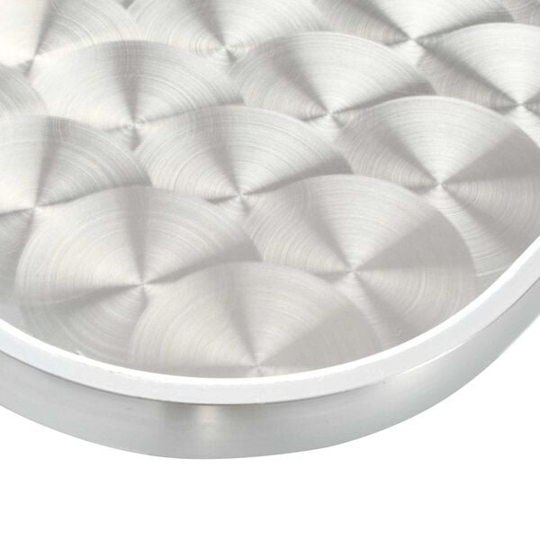 vidaXL asztal Ez&uuml;st Alum&iacute;nium &eacute;s Műanyag