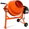 Elektromos Betonkeverő 63 L 220 W Ac&eacute;l Narancs