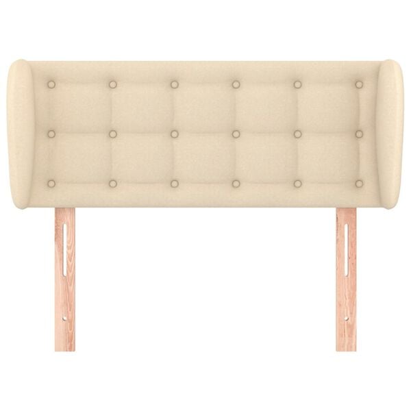 vidaXL kr&eacute;msz&iacute;nű sz&ouml;vet fejt&aacute;mla 93x23x78/88 cm