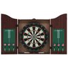 vidaXL sziz&aacute;lb&oacute;l k&eacute;sz&uuml;lt profi darts t&aacute;bla szekr&eacute;nnyel &eacute;s 6 ny&iacute;llal
