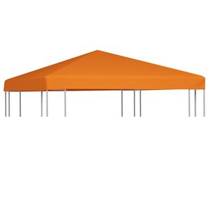 vidaXL narancss&aacute;rga pavilon tetőponyva 310 g/m&sup2;, 3 x 3 m