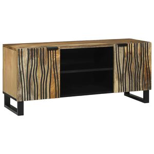 vidaXL TV egys&eacute;gek 105 x 33 x 46 cm Barna Szerelt Fa