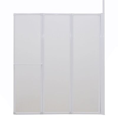 4 paneles összehajtható L formájú kádparaván 70 x 120 x 137 cm